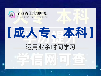 成人专、本科